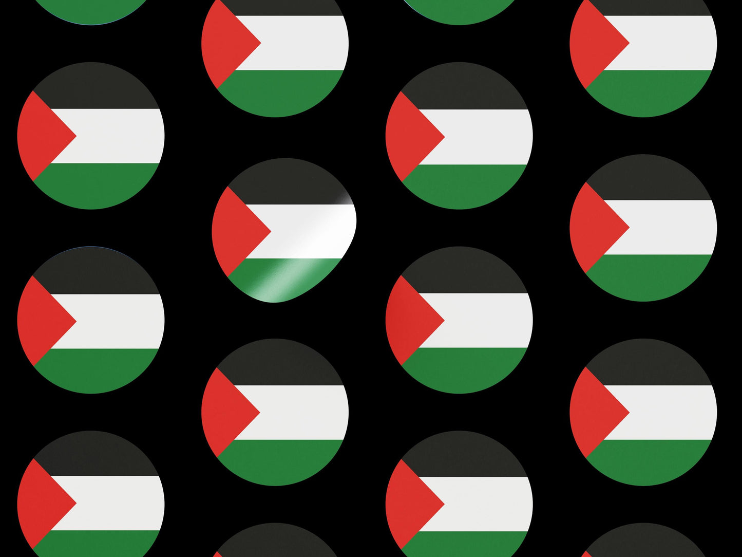 Palestine Flag Stickers