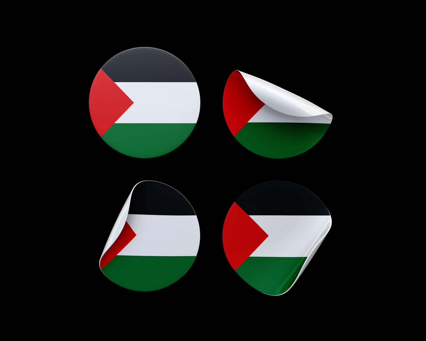 Palestine Flag Stickers