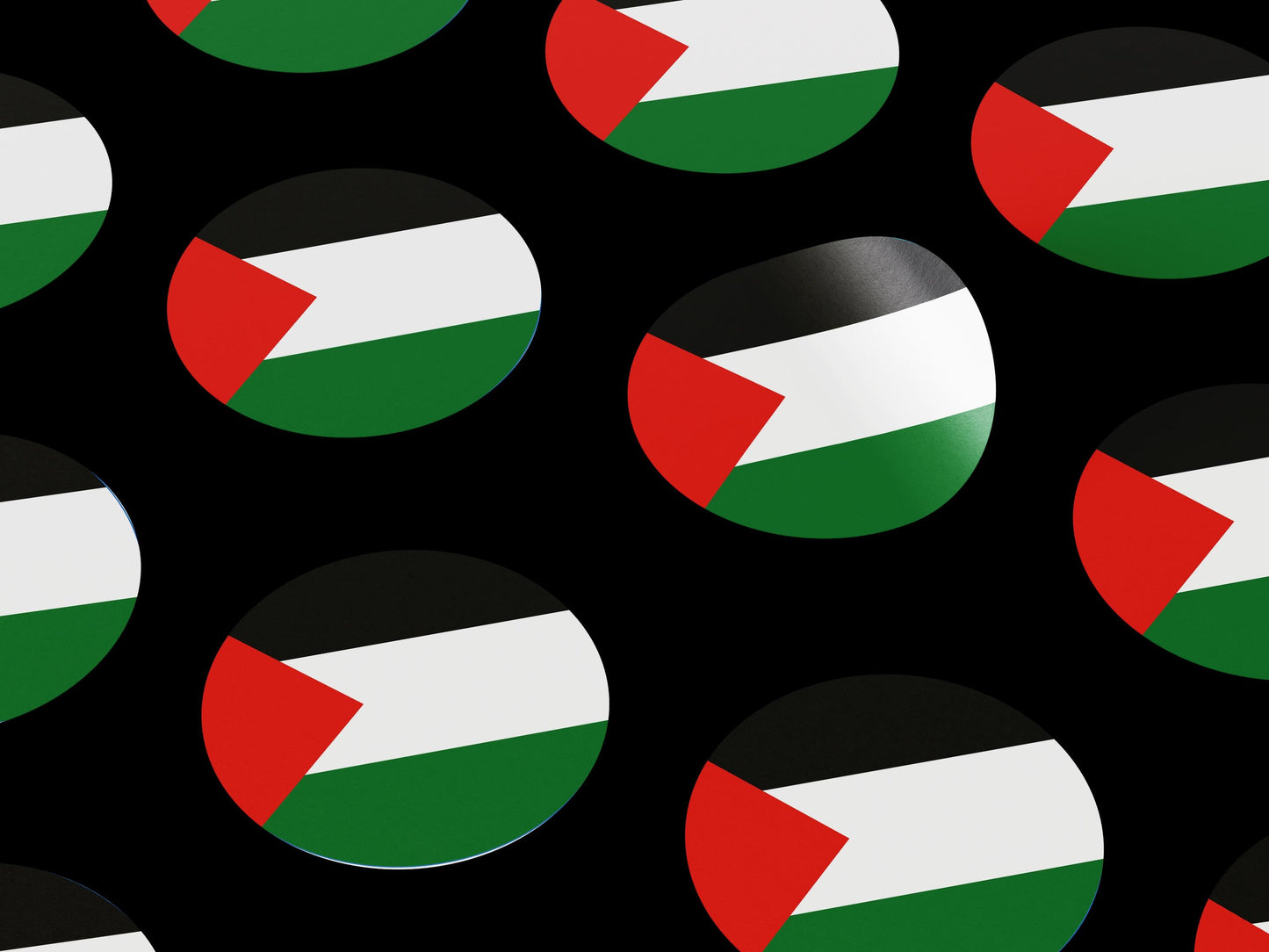 Palestine Flag Stickers